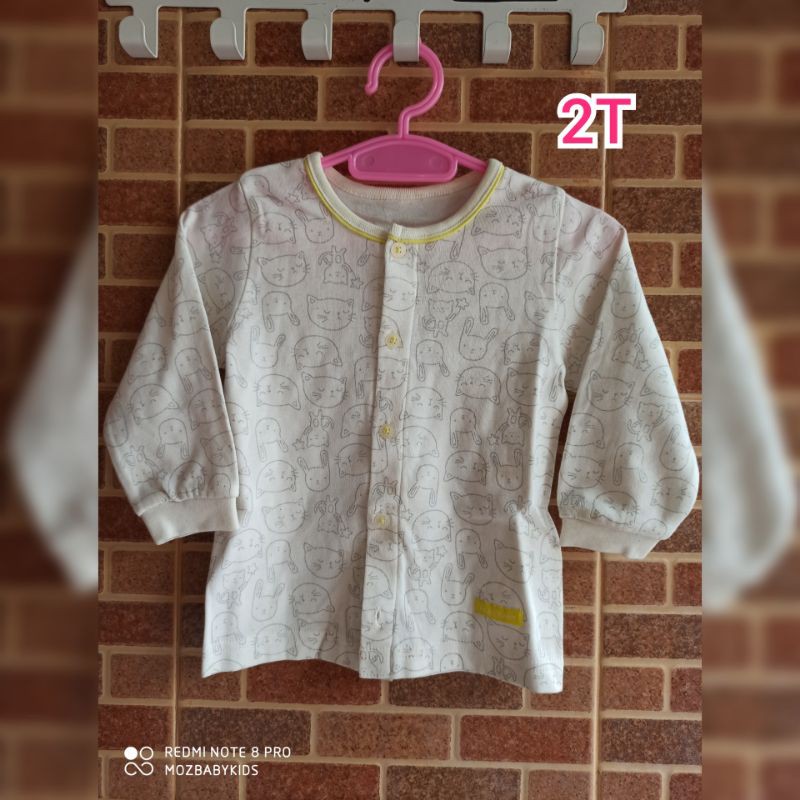 SALE Reject kotor Baju bayi dear baby white