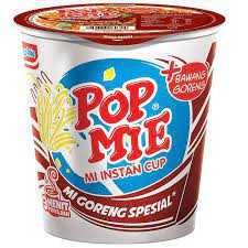 

POP MIE INSTANT GORENG REGULER CUP SATUAN/ECER