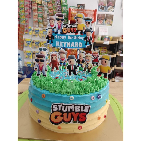 

Kue Ulang Tahun Tema Stumble Guys