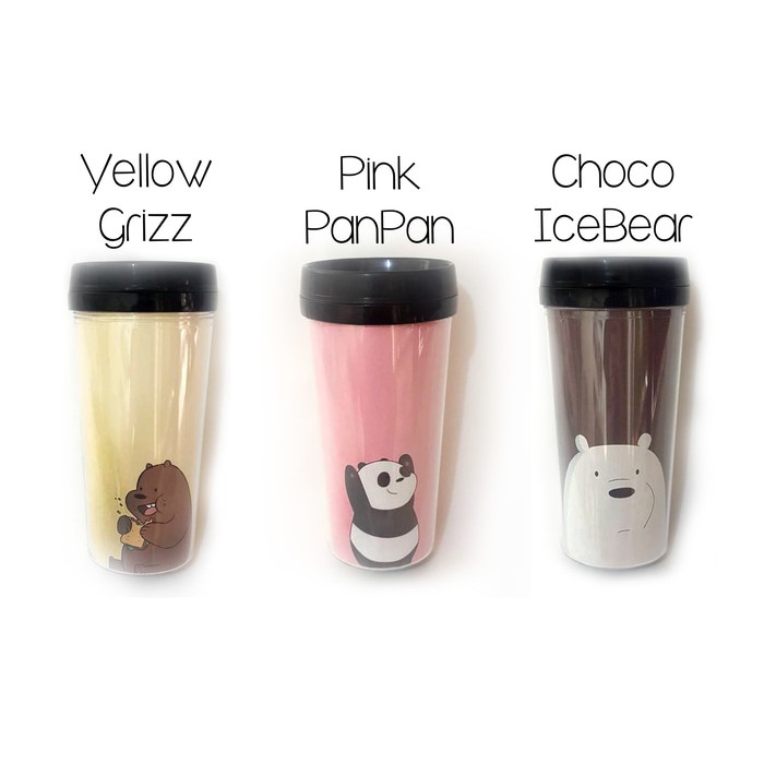 We Bare Bears Tumbler / botol minum / tumbler minum / tumbler lucu