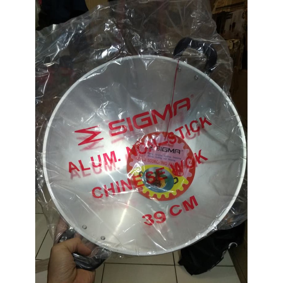 Kuali Sigma Asli 39cm / Kuali Taiwan Sigma / Kuali Kualitas Bagus / Nonstick