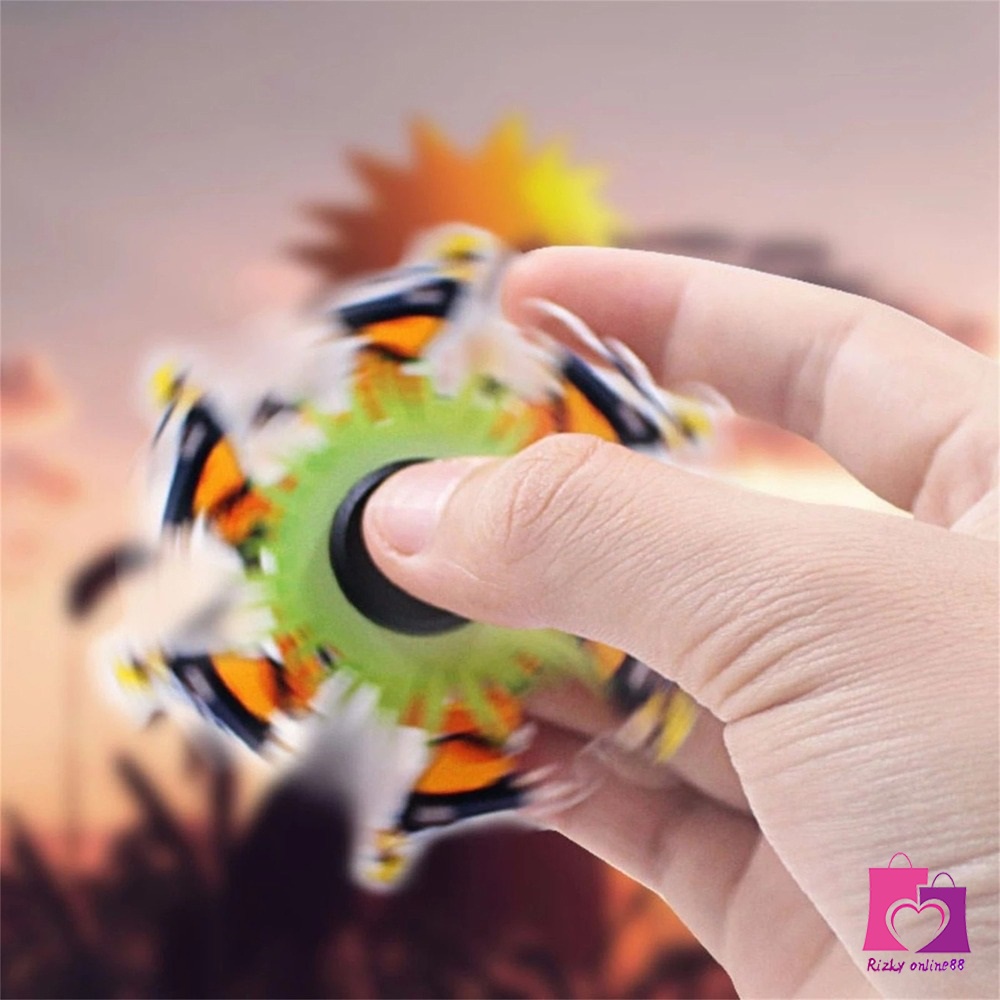 Rizkyonline88 fidget spinner gyro 3D model kartun karakter