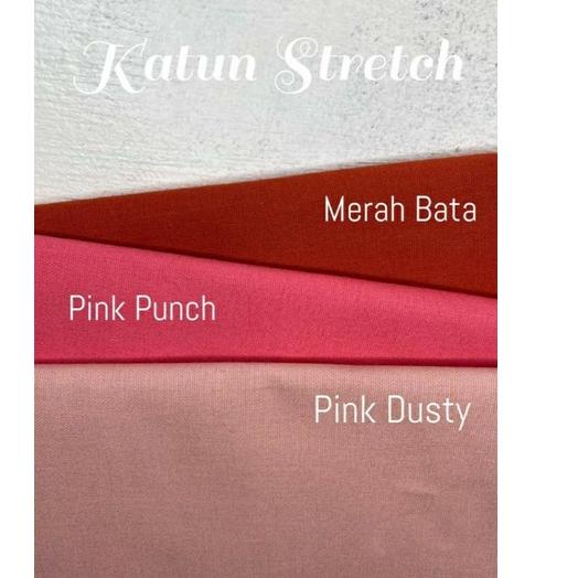 ◊ Kain Meteran - Katun Stretch Bahan Chino ◙