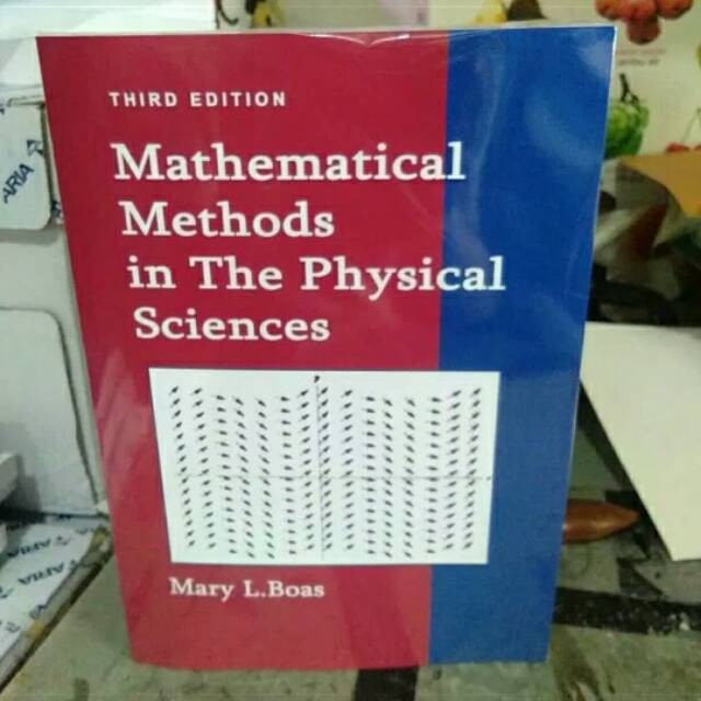 Mathematical Methods in the Physical Sciences