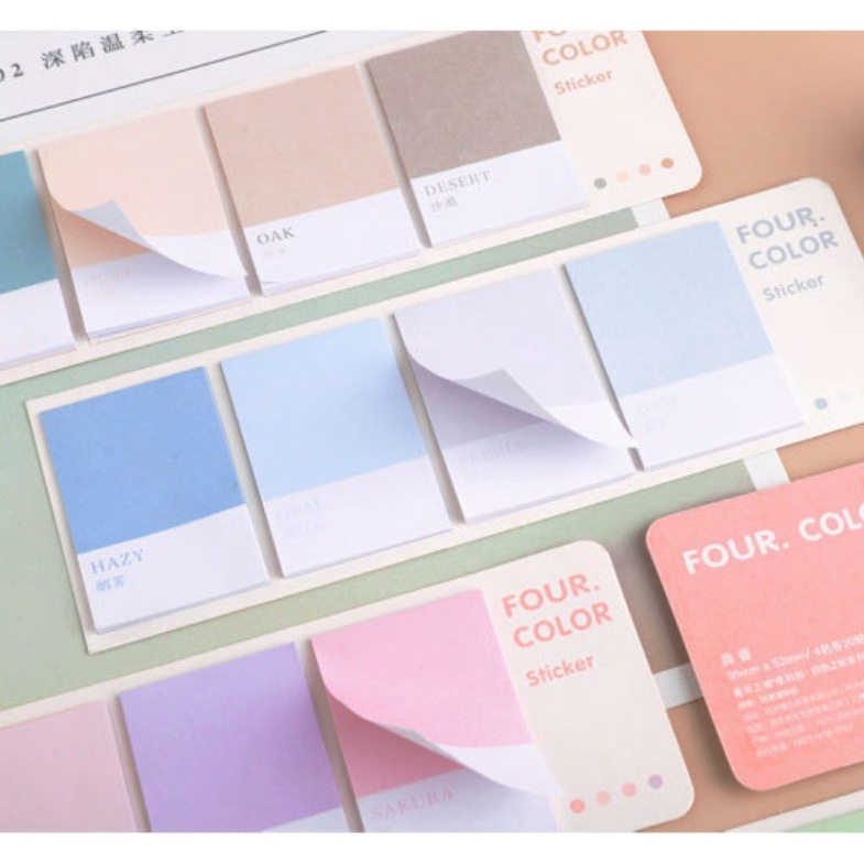 

Four Color Sticky Notes Set Murah [INSHOP]