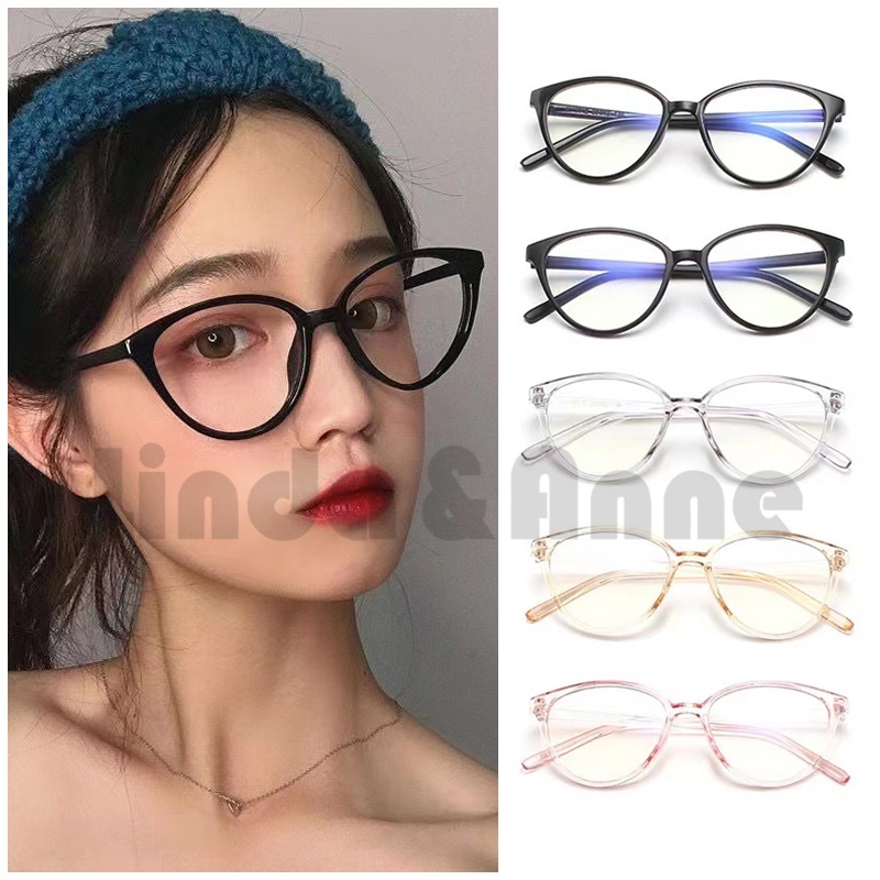 Kacamata Cat Eye Model Mata Kucing Import Tren Terbaru Untuk Wanita Korean Fashion