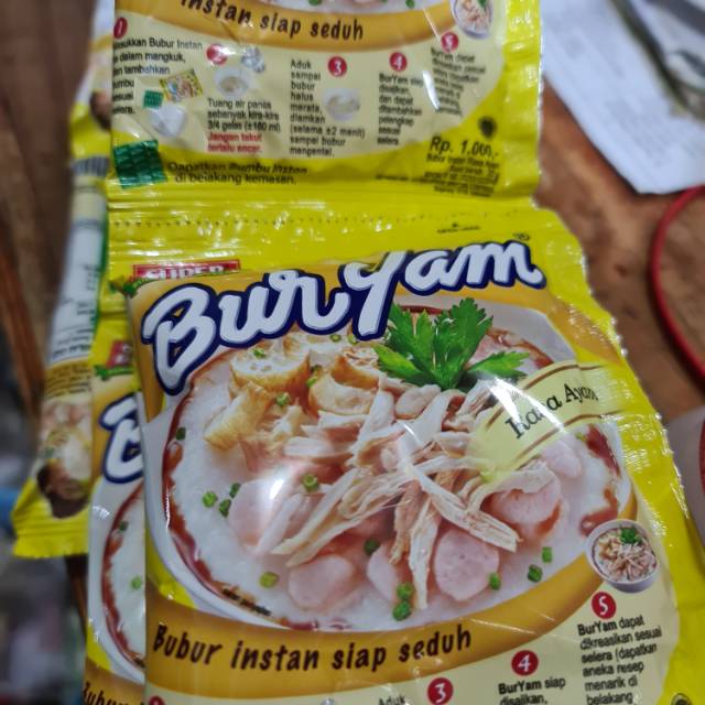 

Super Bubur Buryam 22gram ( 1renceng isi 10 sachet )