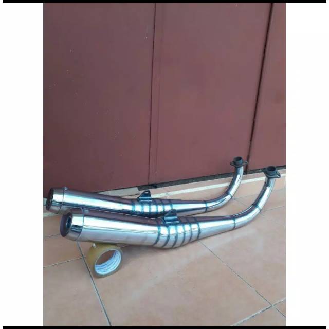 Knalpot SR POLES THAILAN FOR RX KING-knalpot rx king thailand