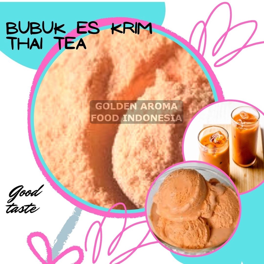 

Bubuk Es Krim Thai Tea 1 Kg l Serbuk Ice Cream Thai Tea 1Kg Kiloan Bahan Eskrim Instan Premix Soft Hard Gelato Murah Enak