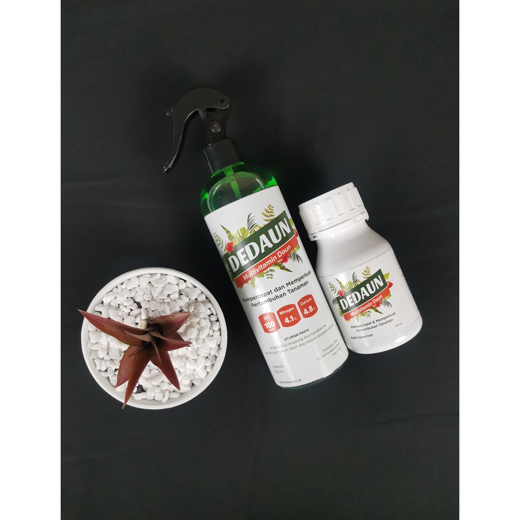 Multivitamin Tanaman, DEDAUN PUPUK CAIR TANAMAN HIAS - PUPUK CAIR SPRAY 500ML ORIGINAL