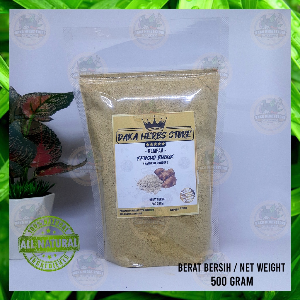 

KENCUR BUBUK MURNI TANPA CAMPURAN (500 GRAM)