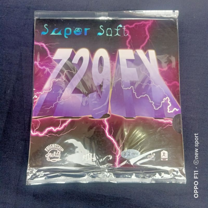 karet bet tenis meja 729 FX super soft