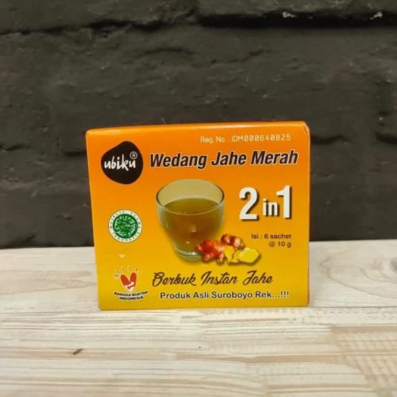 

TERENAK !! Jahe Merah Ubiku 60gr by R ACC SKOMILL