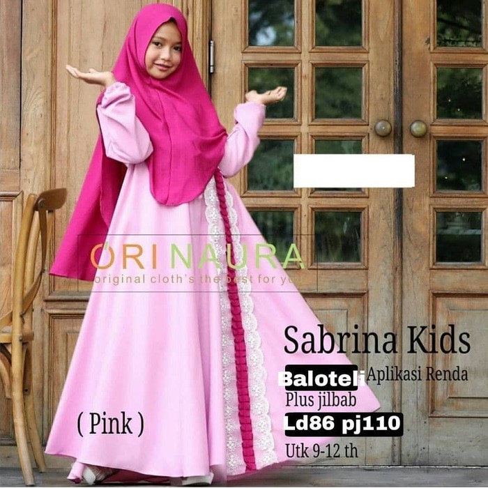 CUCI GUDANG   Gamis Jeans Anak Overall (Usia 6-11Th) BerKaret Dipinggang Belakang   TERLARIS