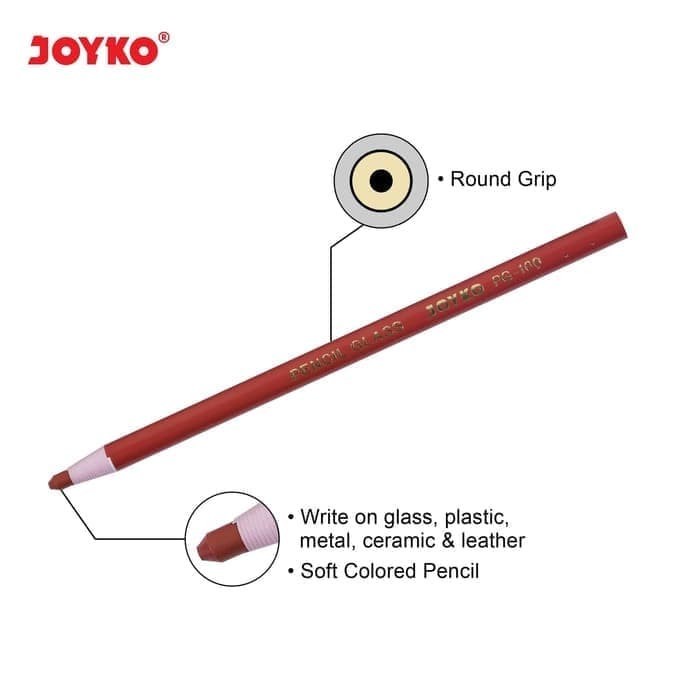

Segera Miliki Kaca Pensil Dematograph Merah Joyko Pg-100 1 Box 12 Pcs Diskon