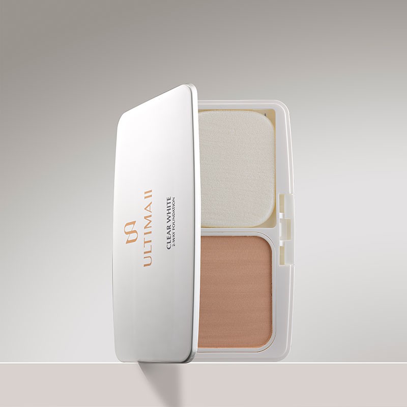 ULTIMA II CLEAR WHITE 2-WAY WHITENING FOUNDATION COMPACT 10GR