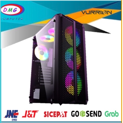 VURRION SALVATORE - ARGB Tempered Glass Mid-Tower ATX Gaming Case