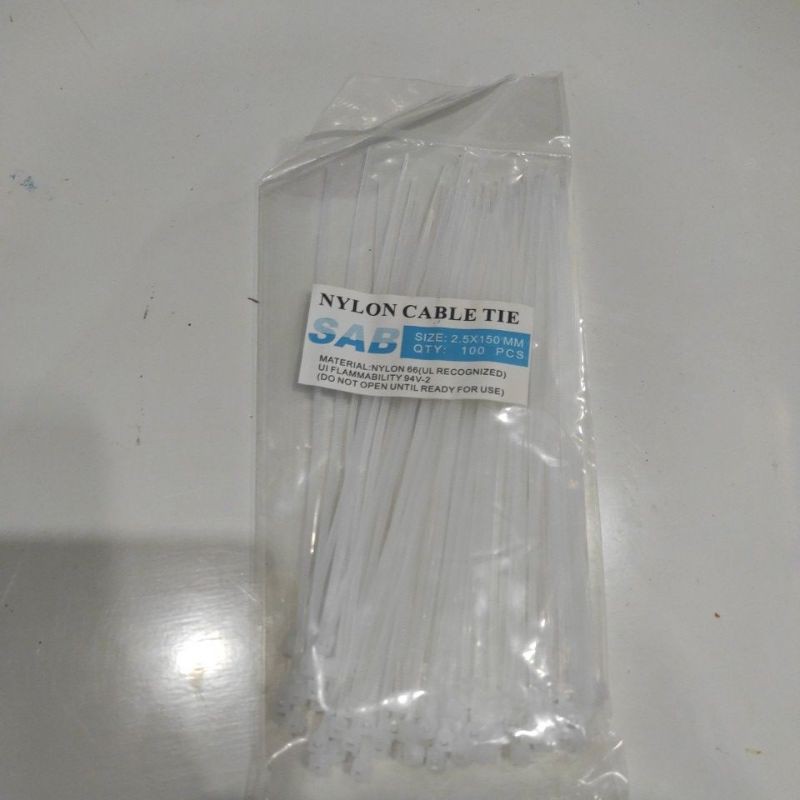 

Kabel ties 15 dan 20 cm