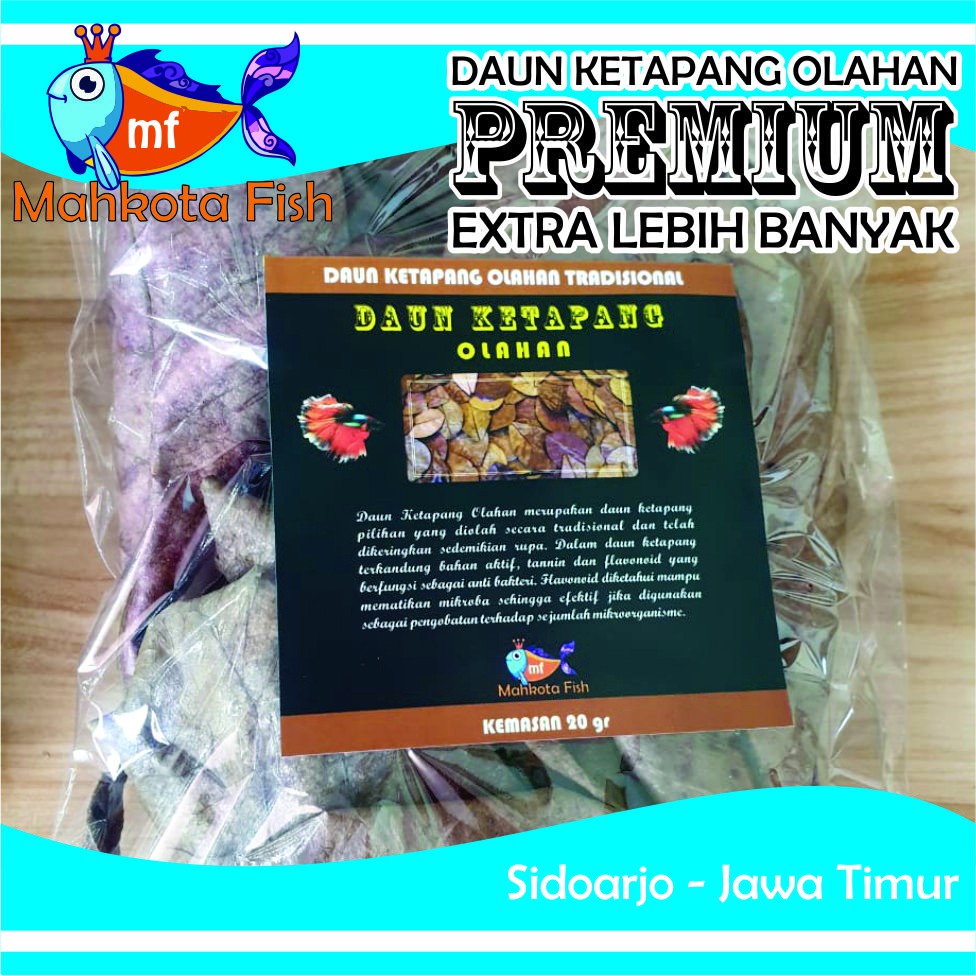 Daun Ketapang Olahan PREMIUM EXTRA LEBIH BANYAK SEKALI