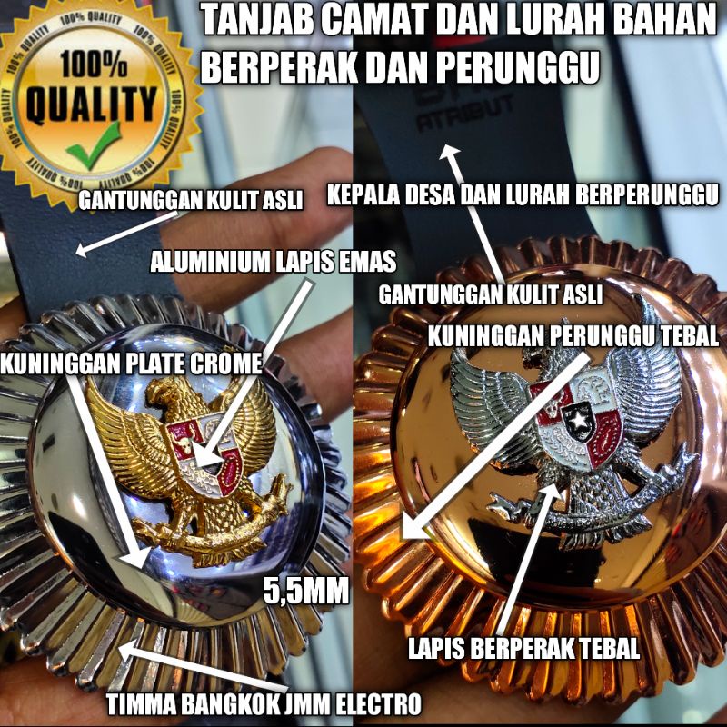 tanda jabatan camat dan lurah/tanjab camat/tanda jabatan lurah