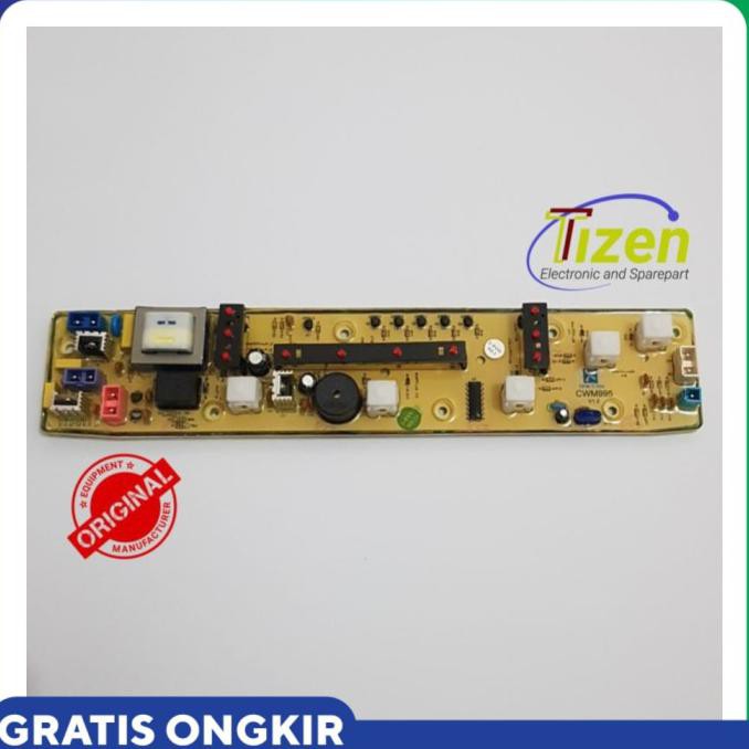 New Modul Pcb Mesin Cuci Sharp Esf650Py Esf650 Es-F650Py Op Ready Stok