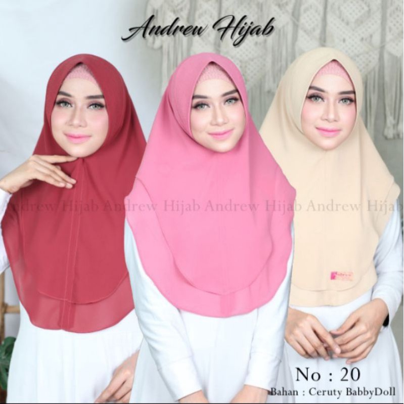 Khimar instan oval mini/hijab instan oval mini terbaru