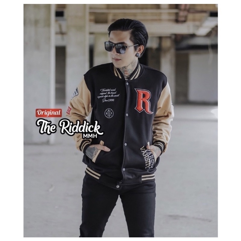 Jaket Varsity Baseball Pria Wanita - Varsity Jacket Vintage Baseball