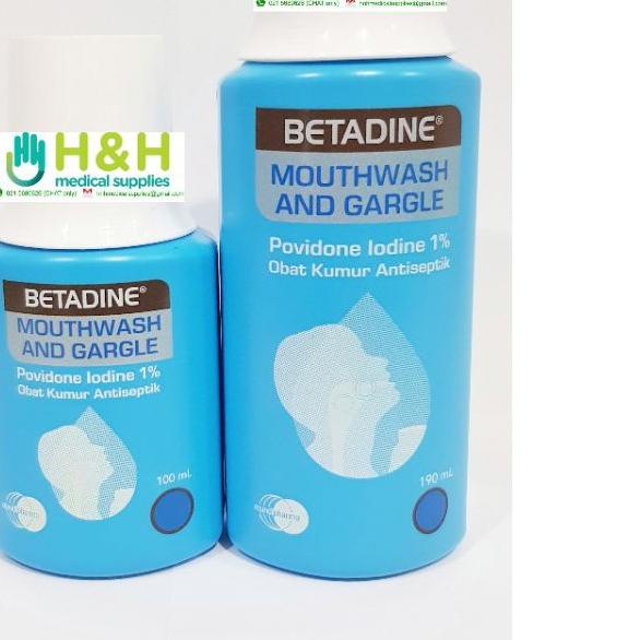 Betadine Kumur / Betadine Mouthwash