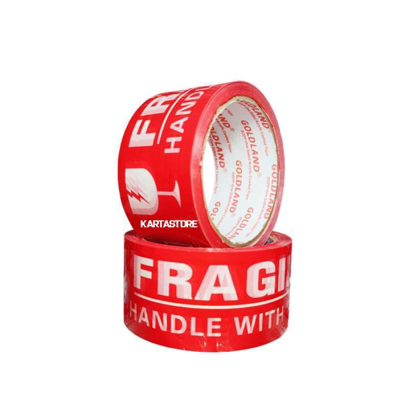 

Lakban Fragile Merah 48mm x 100m