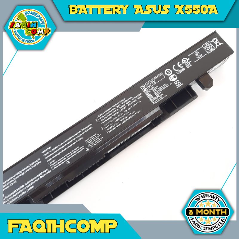 Baterai Batre Original Laptop Asus A450 A550 X450 X450C X450CA X450V X452 X452E X550 X550C A41-X550A