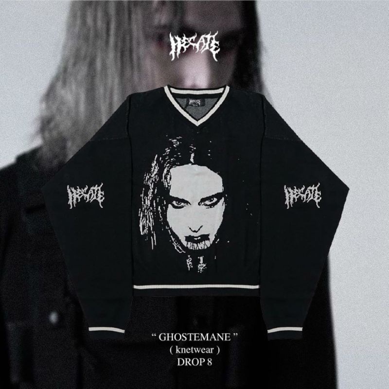 hecate knitwear "GHOSTMANE" Drop 8 @hecates.official