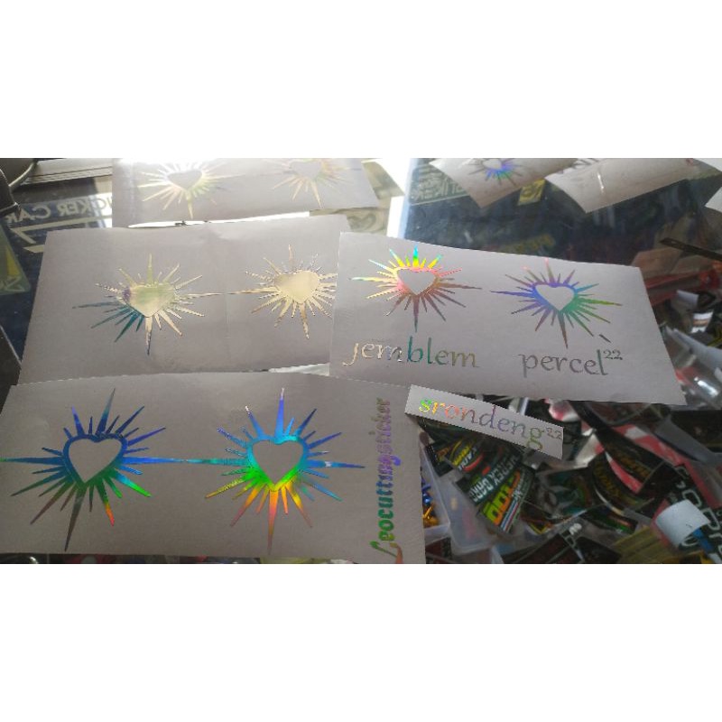 

CUTING STIKER HOLOGRAM CUSTEM PSHT