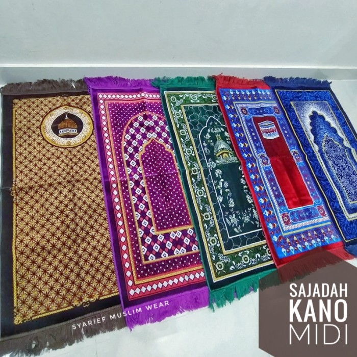 Sajadah Turki Halus - Kano (ukuran standart)