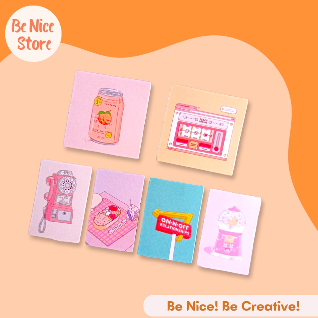 

[Be Nice Store] Sticker Study Snack Stiker Lucu Imut Kreatif Dekorasi Hiasan Scrapbook Case Sticker