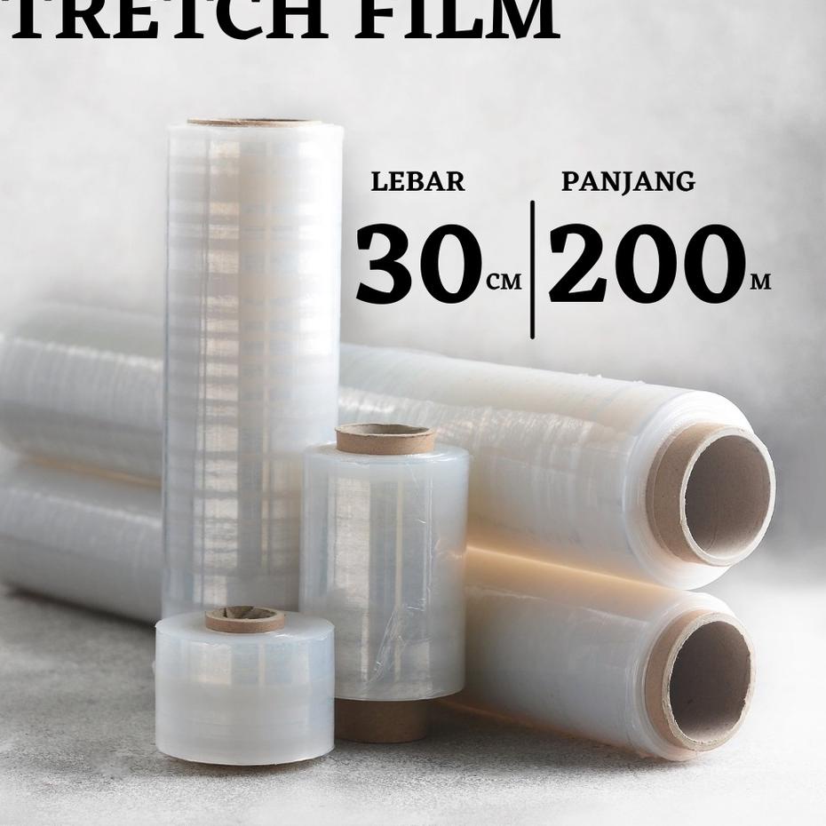 

Trendy PLASTIK WRAP WRAPPING - STRETCH FILM BENING 30X200 ✔