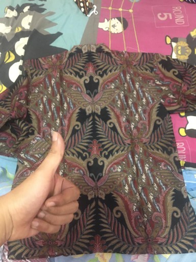 Batik Kupu Mahkota Full Furing Katun Halus Sragenan Size M-xxl Asli Solo High Quality
