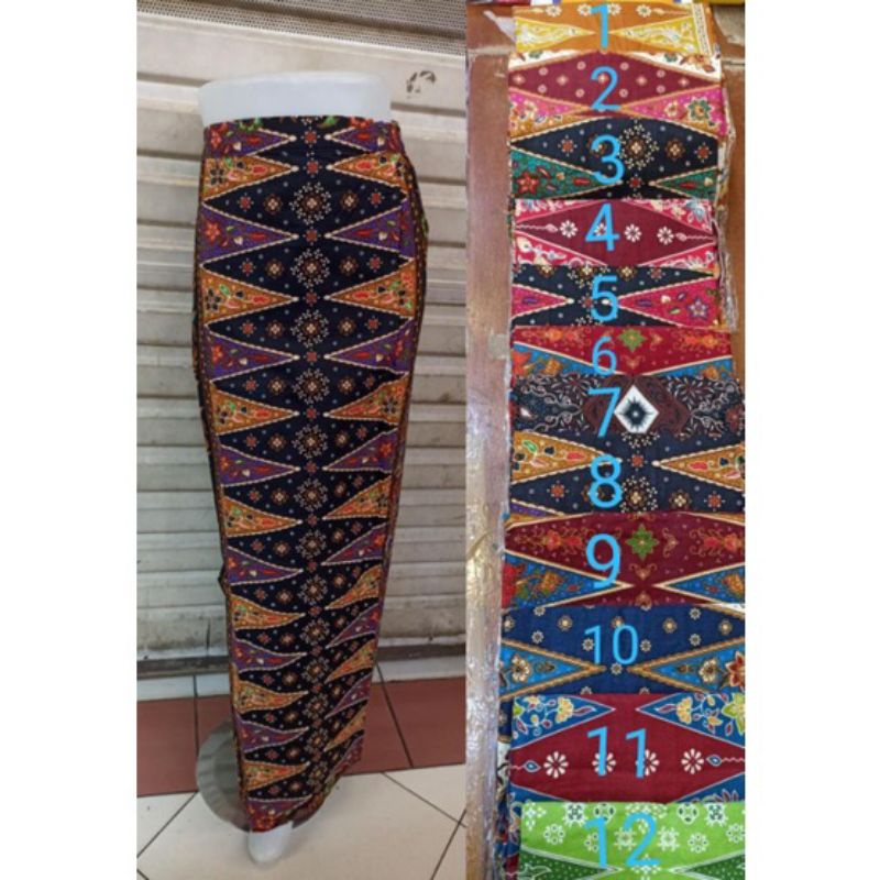 Jual ROK SPAN BETAWI TUMPAL DEWASA - ROK BATIK BUNGA REBUNG - ROK ADAT ...