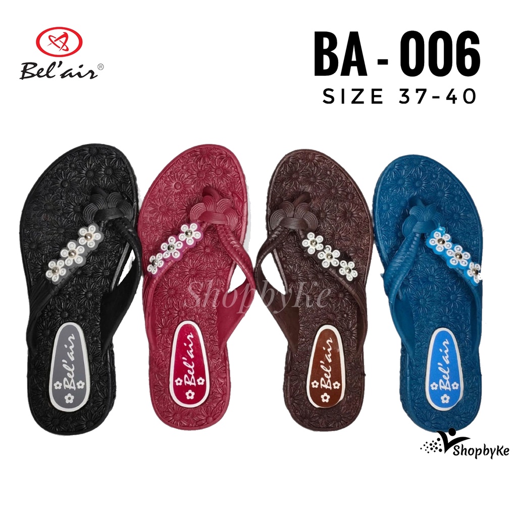 Sandal Japit Wanita merk Bel Air Tipe 006 Size 37-40 / Sandal Flat Wanita