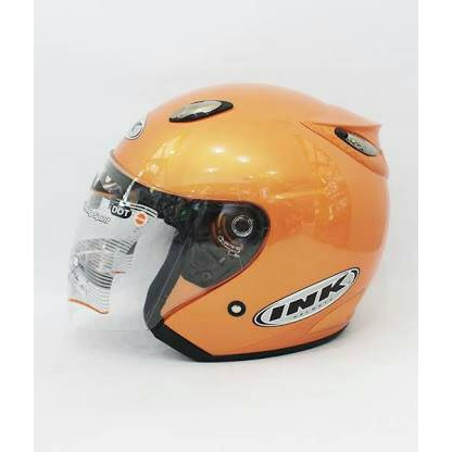 HM-970 Helm Ink Centro Original Orange Gold Diskon Murah