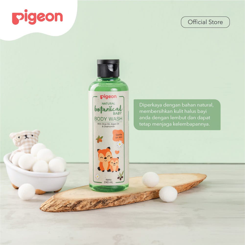 Pigeon Botanical Baby Body Wash 240 ml