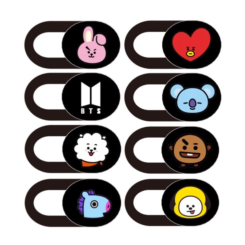 Penutup Kamera Laptop HP Motif BTS Webcam Cover Laptop HP Pelindung Kamera Laptop HP