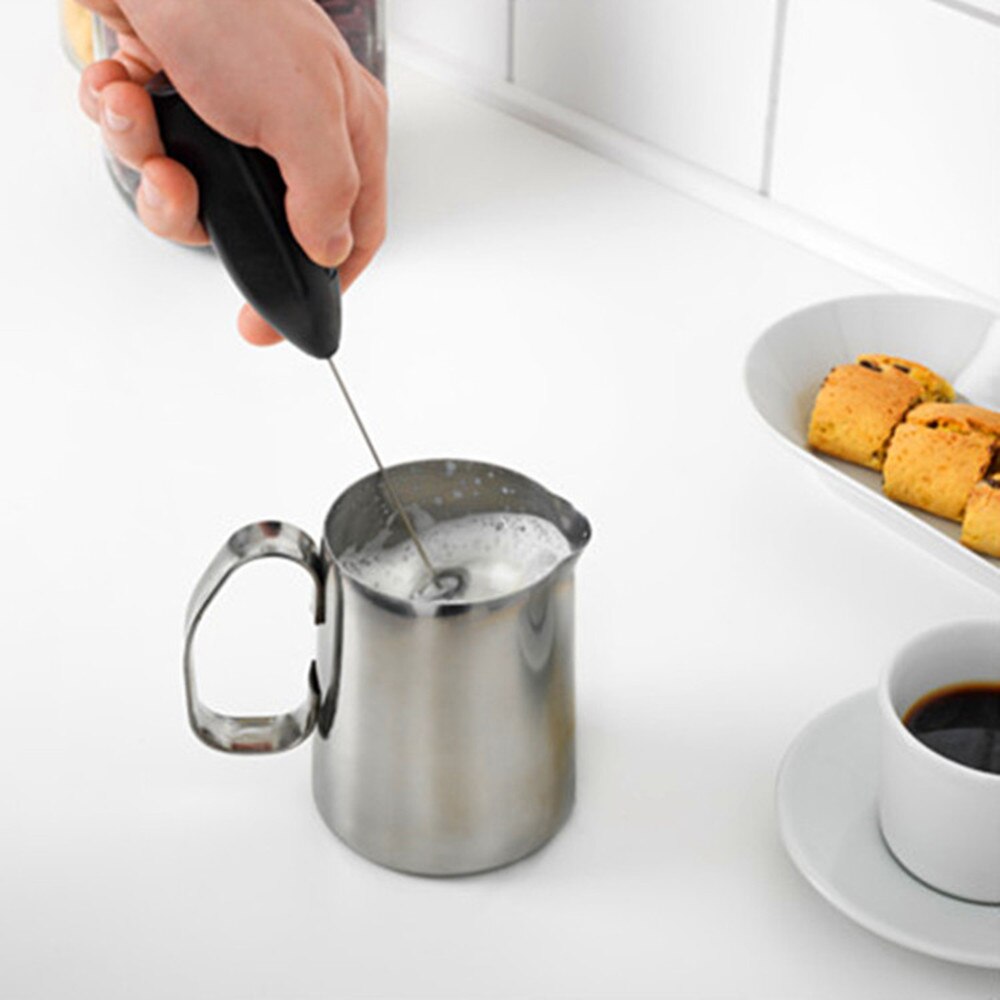 Mini Hand Mixer Portable Elektrik Capucino Maker Milk Frother Pengocok Telur dan Minuman AC