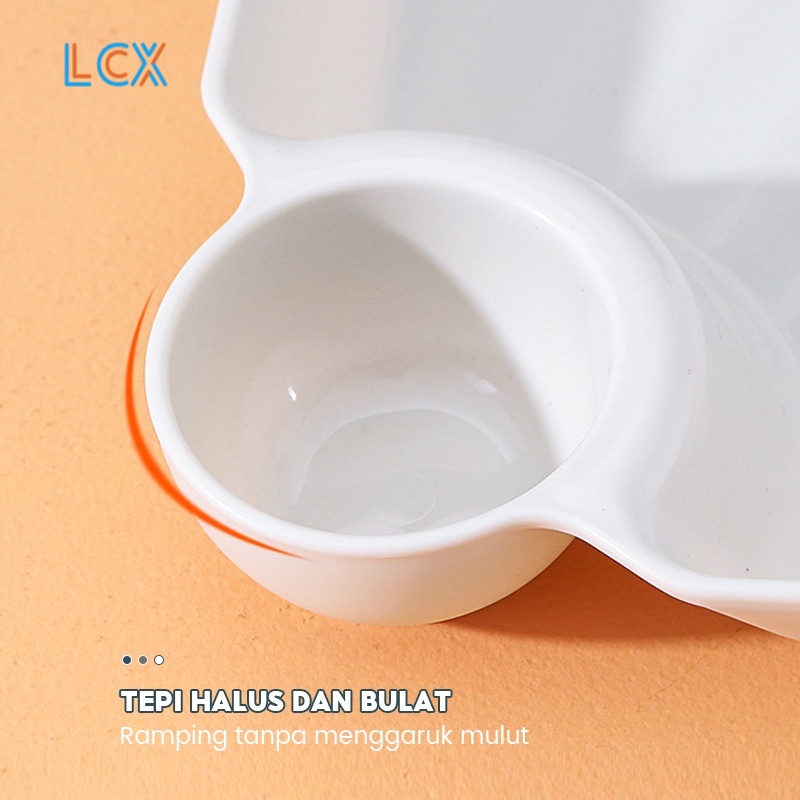 LCX Mangkok Saus Piring Dimsum Makan Plate Simay Sushi Model  / Dumpling VS-91