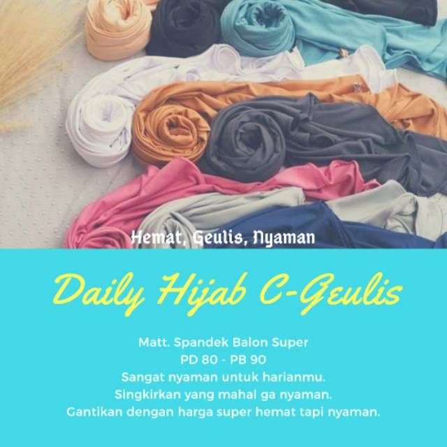 Daily hijab c-geulis