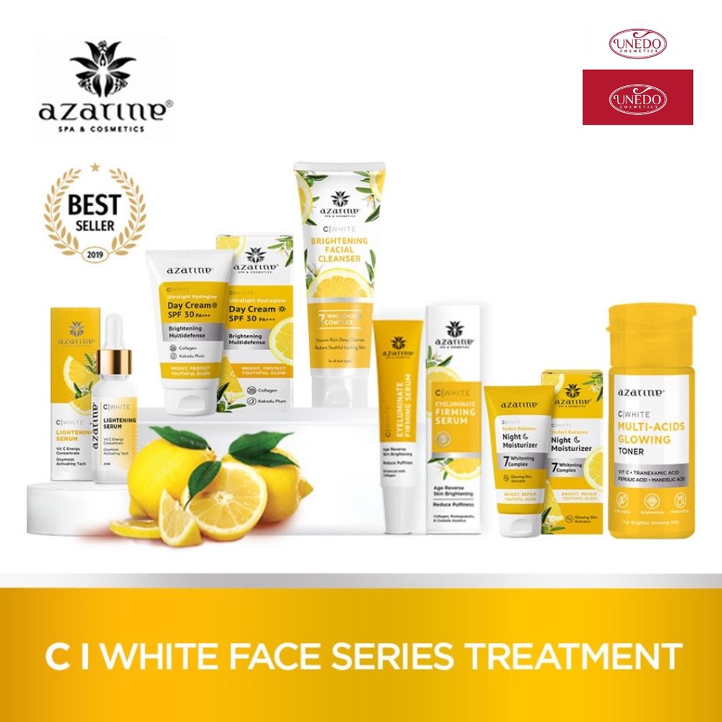 AZARINE INDONESIA C WHITE SERIES EASY WHITE HERBAL ESSENTIAL GLASS SKINCARE-Pkt CiWhite