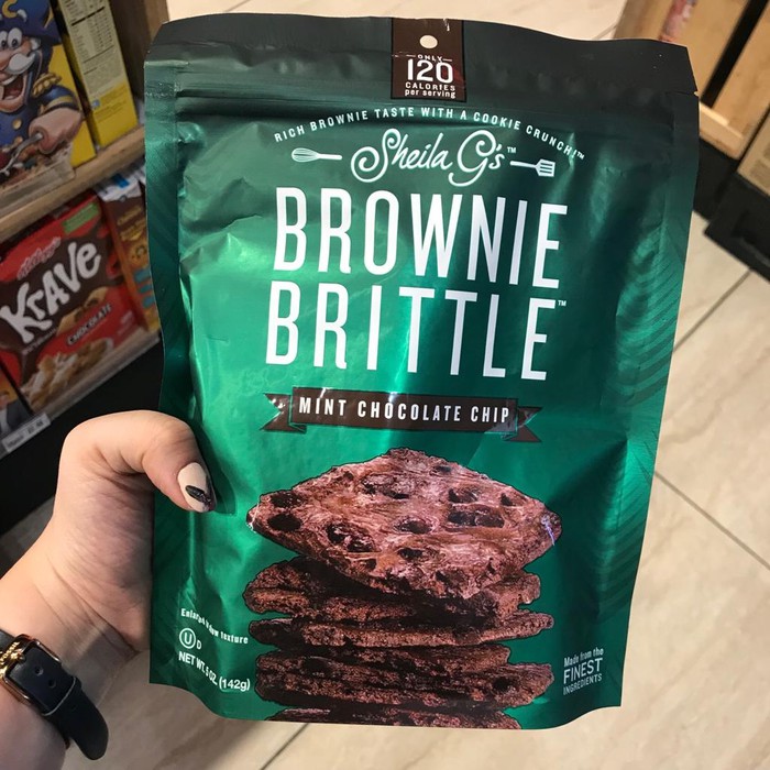 

BROWNIE BRITTLE 4 VARIAN - MINT CHOCOLATE