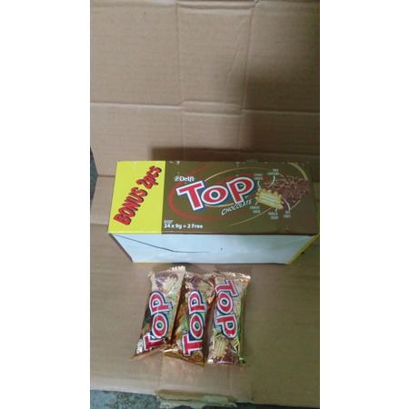 

wafer top coklat bonus 2