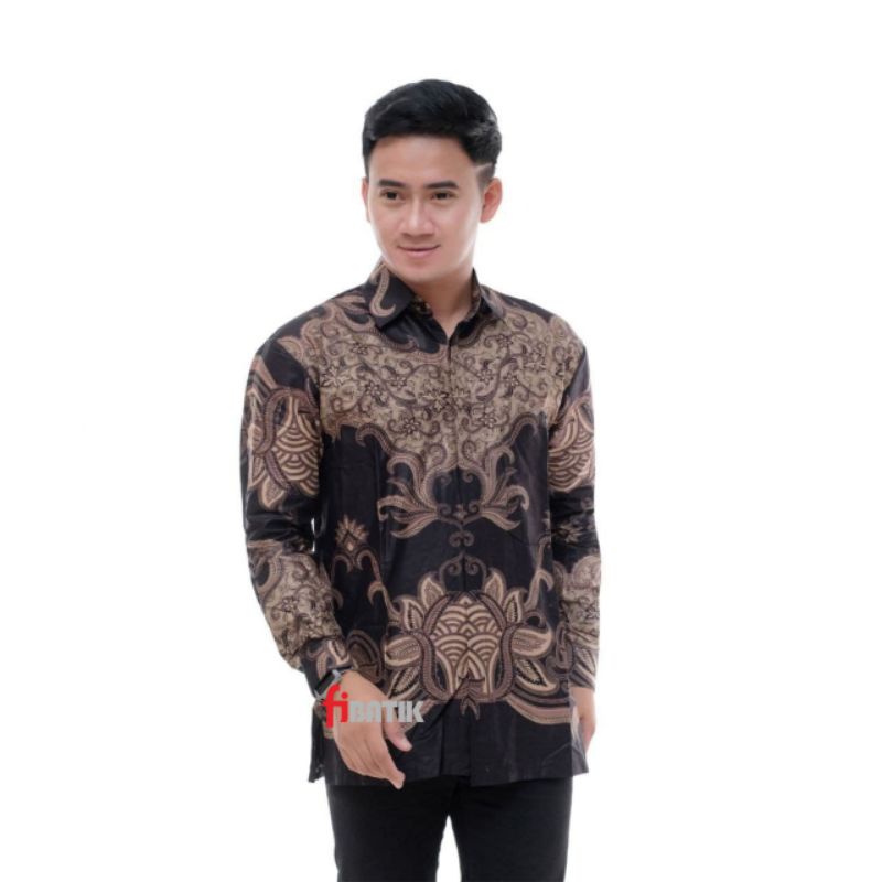 Kemeja Batik Anak Laki-laki Lengan Panjang // Couple Batik Ayah Dan Anak Cowok Kemeja Batik Pria Lengan Panjang