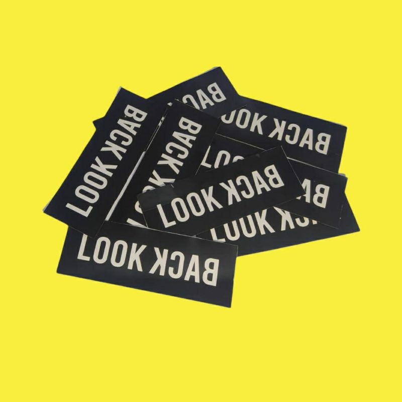 STIKER ORIGINAL LOOK BACK 01