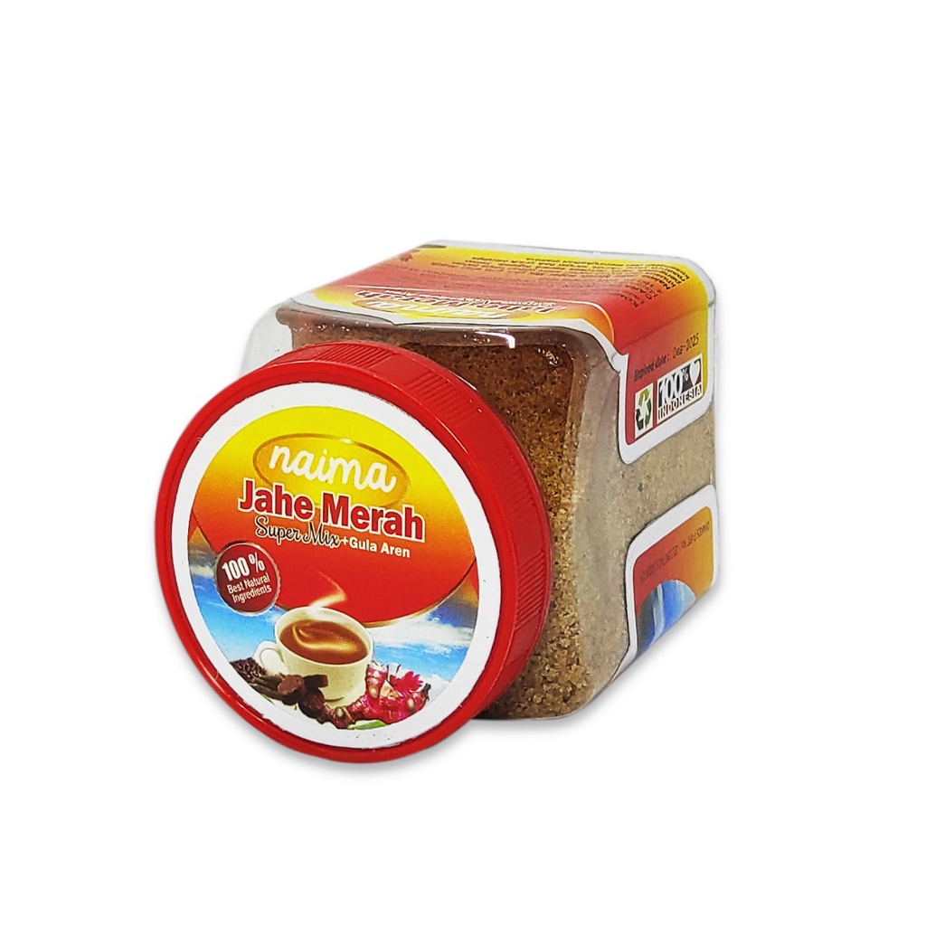 Jahe Merah Super Mix + Gula Aren Naima Asli Original 250gr